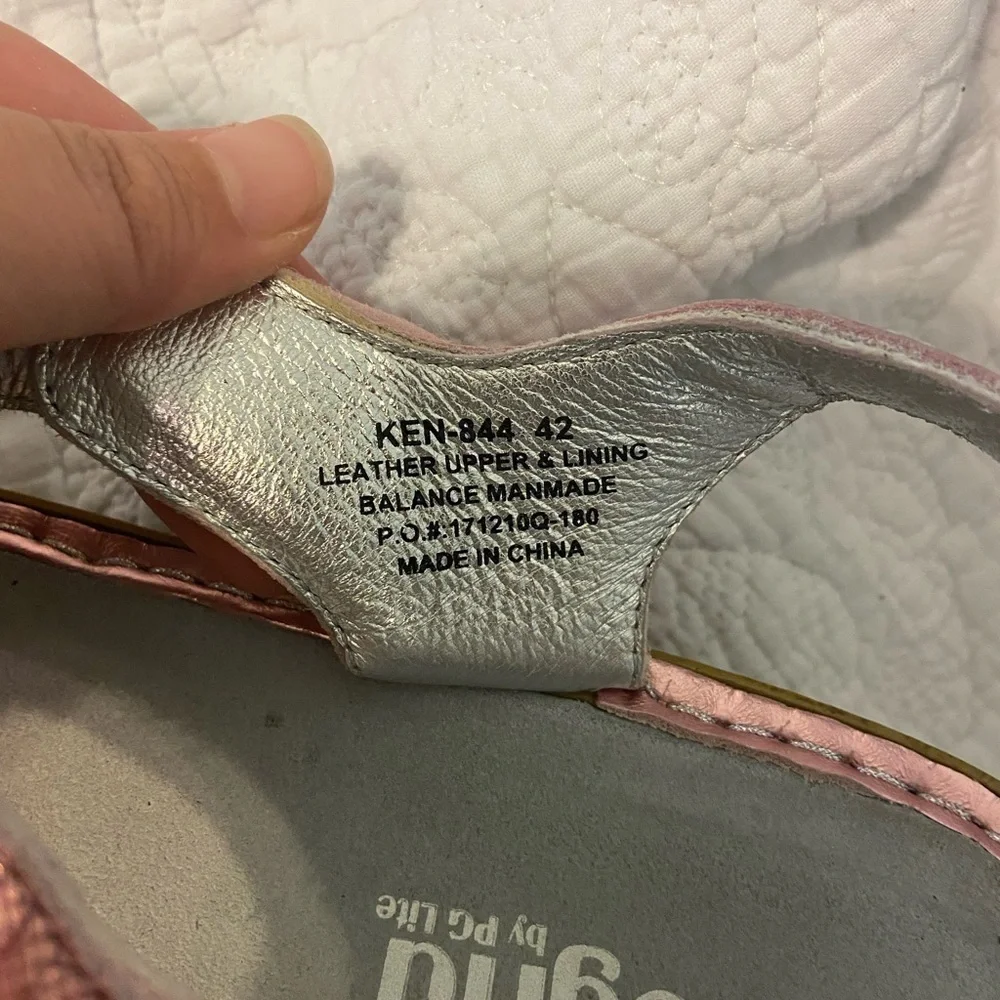 ALEGRIA Kendra Ken 844 Light Pink Sandals - Picture 6 of 9